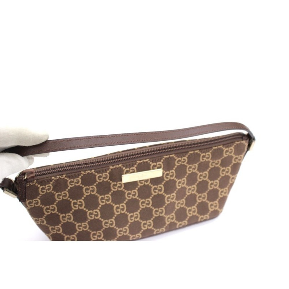 Gucci Pouch Brown Accessory Pattern Cosmetic Gg - image 7